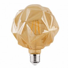 Лампа винтажная светодиодная (ретро)   "RUSTIC CRYSTAL-6" 6W Filament led 2200К  E27