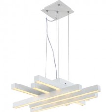 Люстра LED  "ASFOR-50" 50W 4000K (белая, черная)