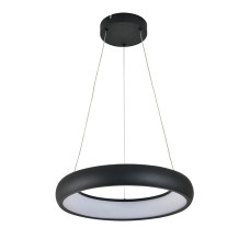 Подвесная светодиодная люстра Horoz Electric ESSENCE 30W 4000K черная