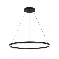 Подвесная светодиодная люстра Horoz Electric HARVEY-53 3CCT 53W черная