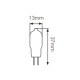 Лампа світлодіодна  "MULTI-3" 3W G4 6400К 12V